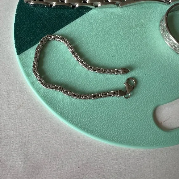 Bracelet for men’s made in Italy 925 - Picture 7 of 8